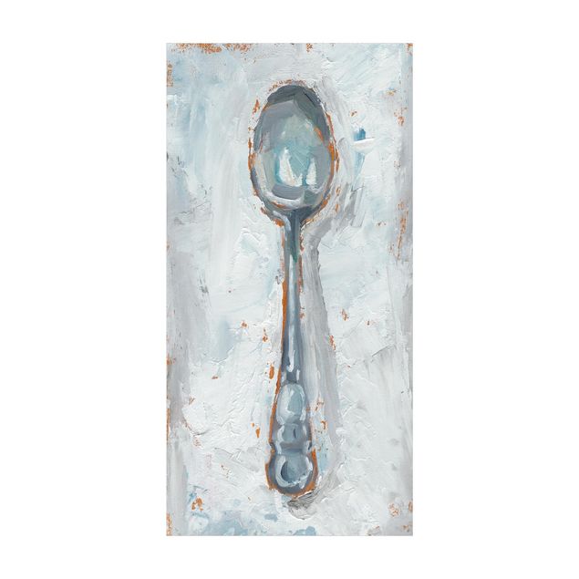 Vloerkleed eetkamer Impressionistic Cutlery - Spoon