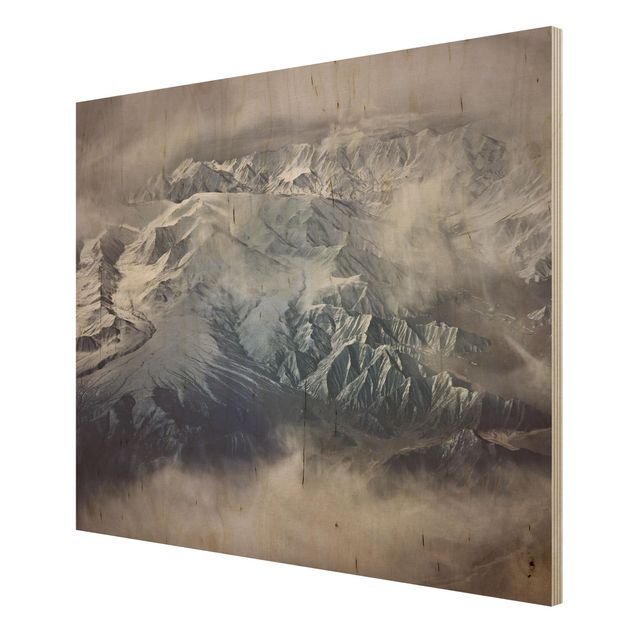 Houten schilderijen Mountains Of Tibet