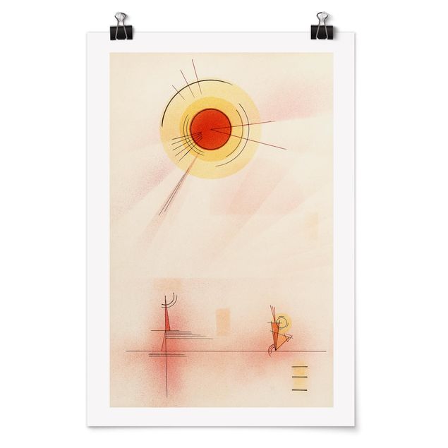 Posters Wassily Kandinsky - Rays