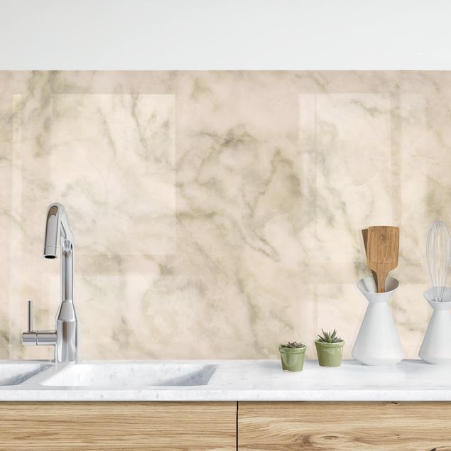 Achterwand voor keuken patroon Phoenix Marble