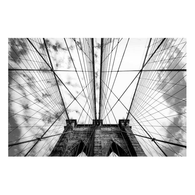 Magneetborden Brooklyn Bridge In Perspective