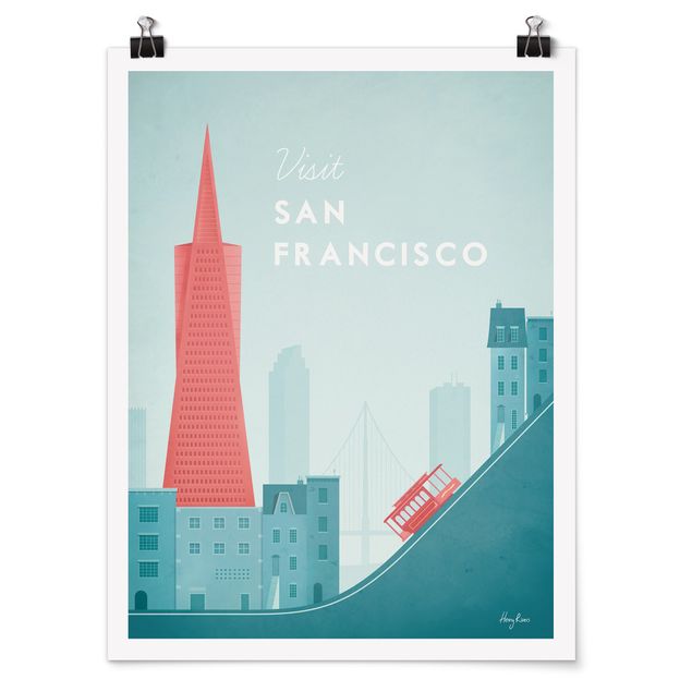 Posters Travel Poster - San Francisco