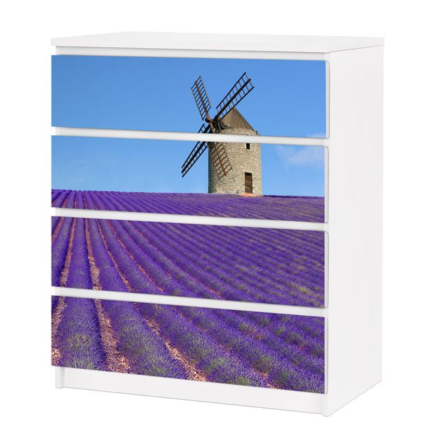 Meubelfolie IKEA Malm Ladekast Lavender Scent In The Provence