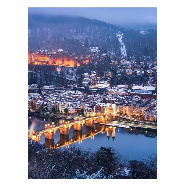 Magneetborden Heidelberg In The Winter