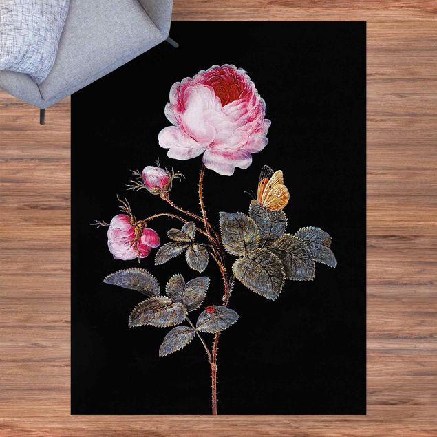 tapijt modern Barbara Regina Dietzsch - The Hundred-Petalled Rose