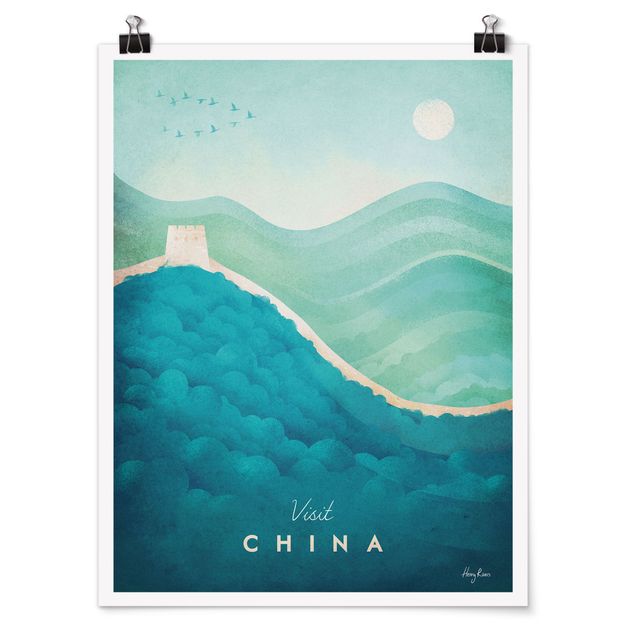 Posters Travel Poster - China