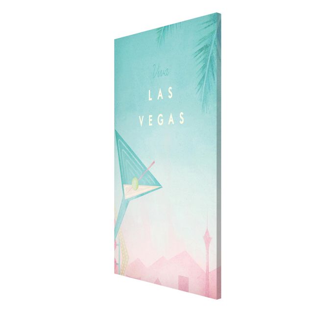 Magneetborden Travel Poster - Viva Las Vegas