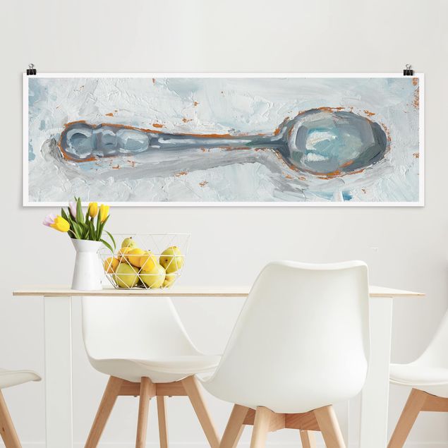 Posters Impressionistic Cutlery - Spoon