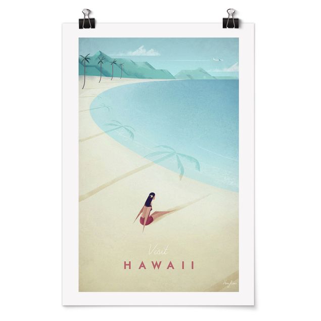 Posters Travel Poster - Hawaii