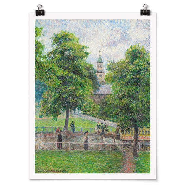 Posters Camille Pissarro - Saint Anne's Church, Kew, London