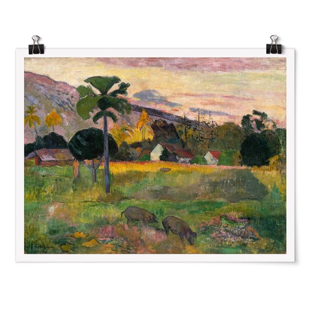 Posters Paul Gauguin - Haere Mai (Come Here)