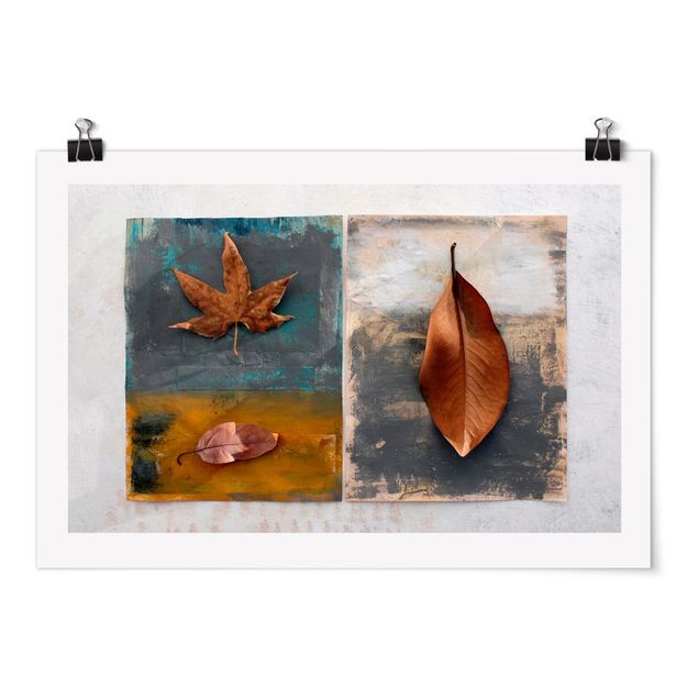 Posters Leaves Still Life