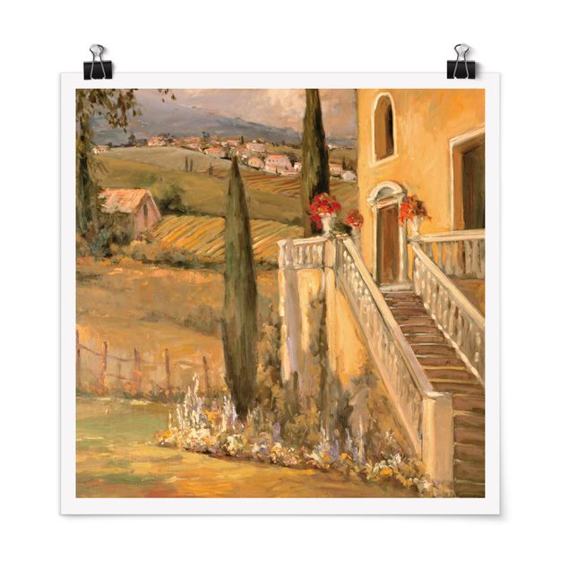 Posters Italian Countryside - Porch