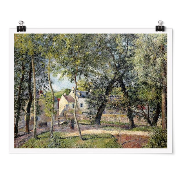 Posters Camille Pissarro - Landscape At Osny Near Watering