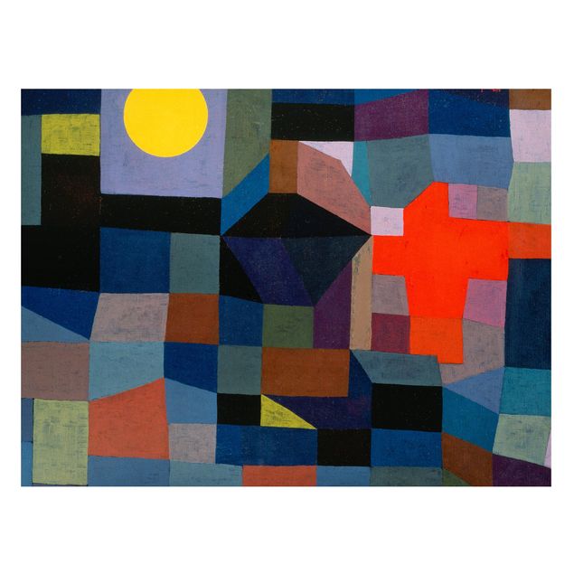 Magneetborden Paul Klee - Fire At Full Moon