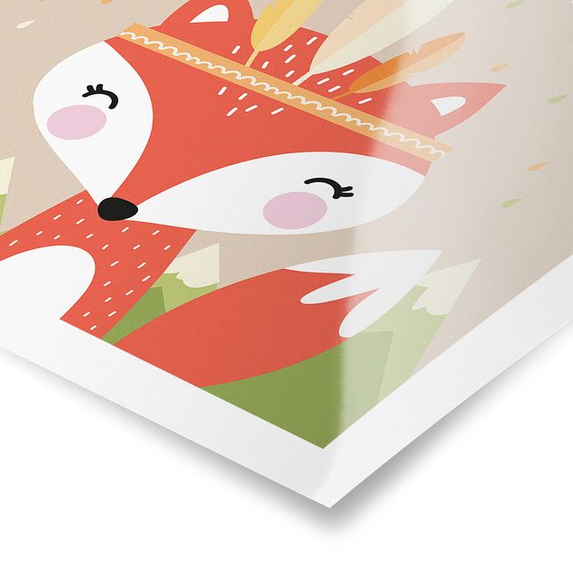 Posters Indian Fox