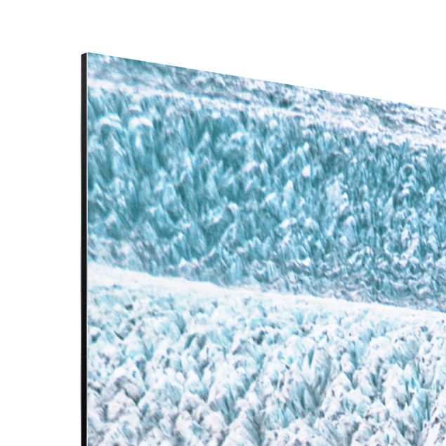Aluminium Dibond schilderijen Glacier On Iceland