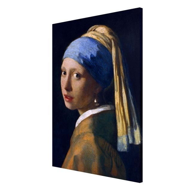 Magneetborden Jan Vermeer Van Delft - Girl With A Pearl Earring