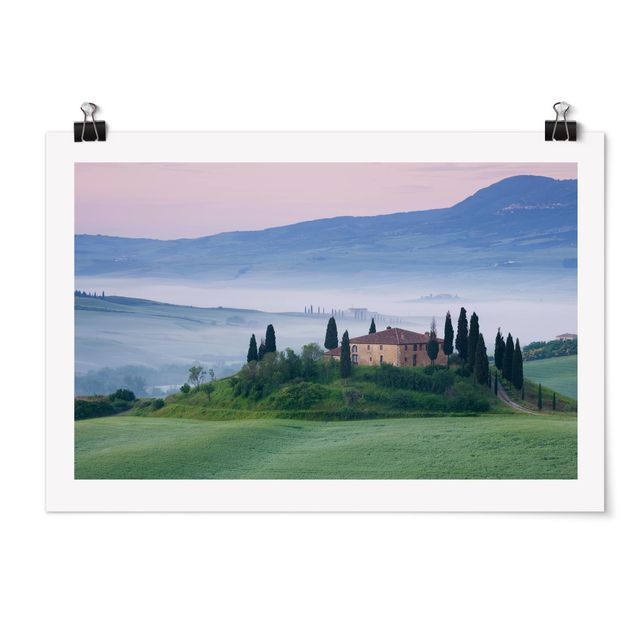 Posters Sunrise In Tuscany