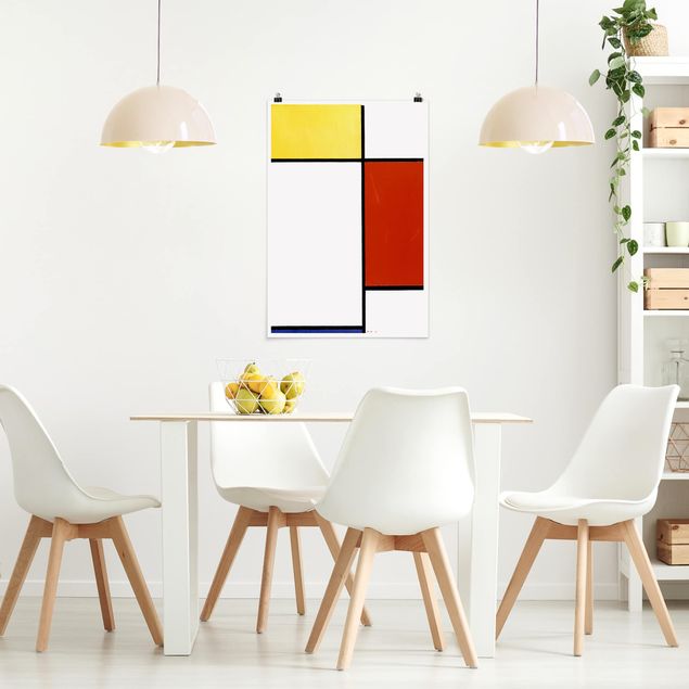 Posters Piet Mondrian - Composition I