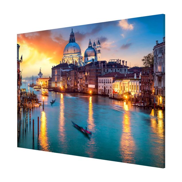 Magneetborden Sunset in Venice