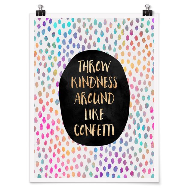 Posters Throw Kindness Around Like Confetti
