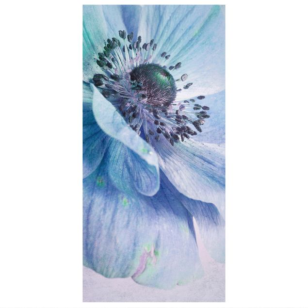 Ruimteverdeler Flower In Turquoise