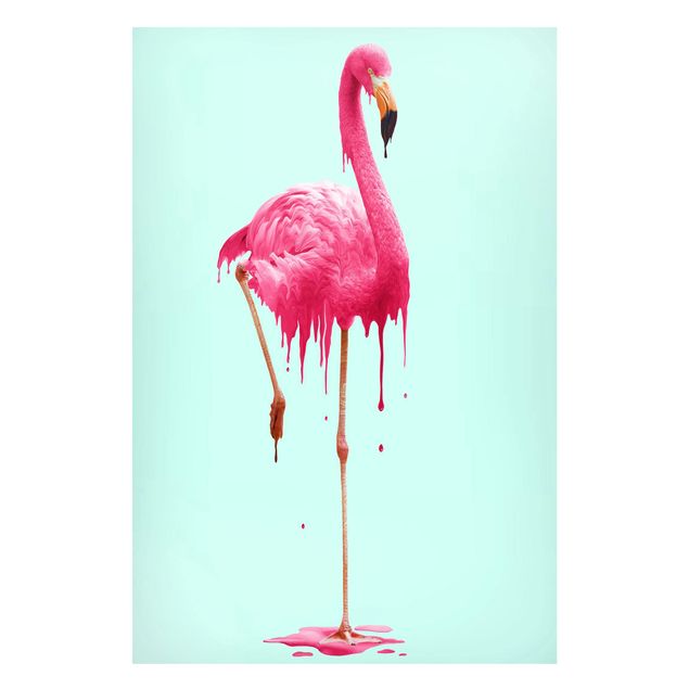 Magneetborden Melting Flamingo