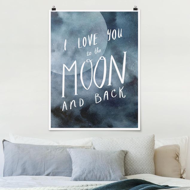 Posters Heavenly Love - Moon
