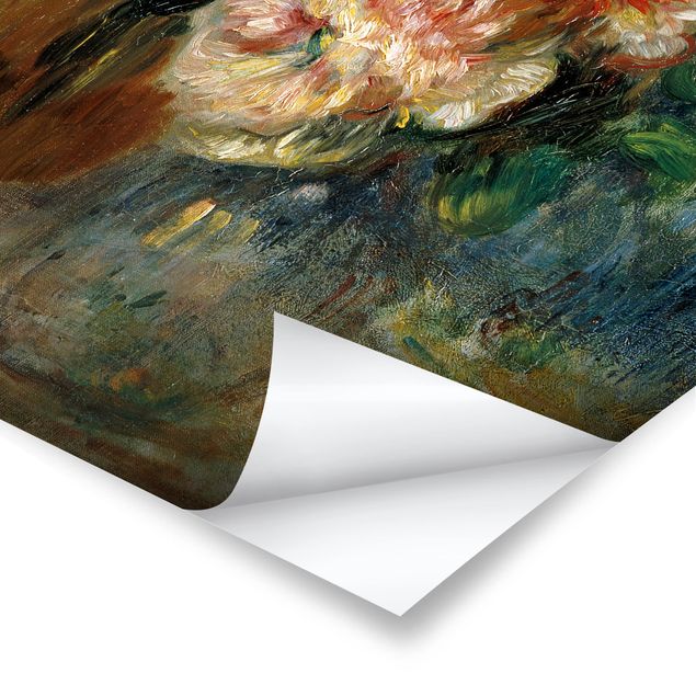 Posters Auguste Renoir - Vase of Peonies