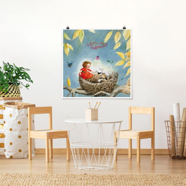 Posters Little Strawberry Strawberry Fairy - Sparrow