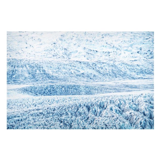 Magneetborden Icelandic Glacier Pattern