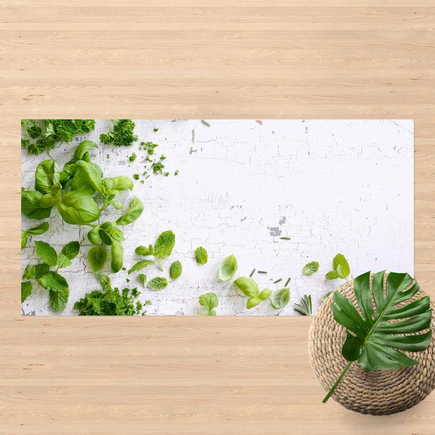 lopers Herbs On Wood Shabby
