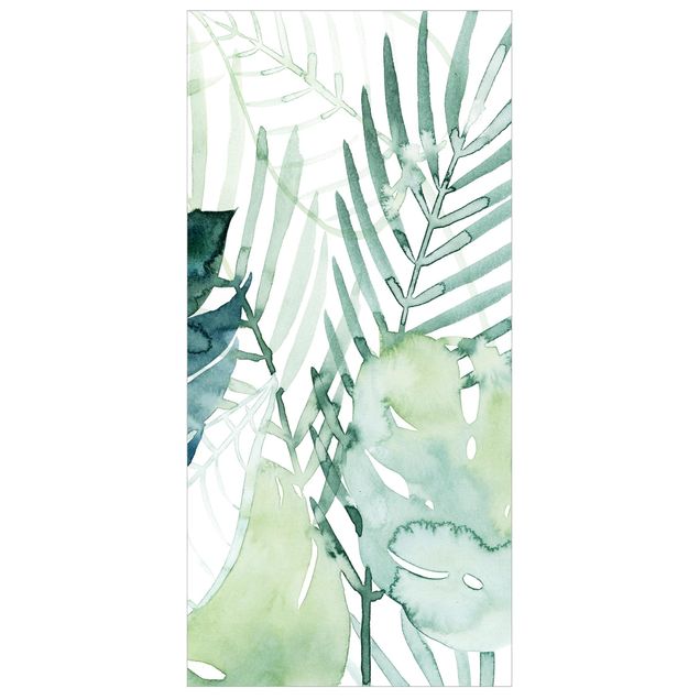 Ruimteverdeler Palm Fronds In Watercolour I