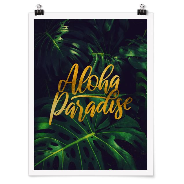 Posters Jungle - Aloha Paradise
