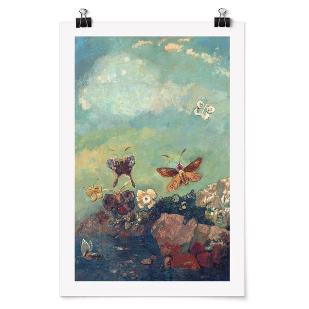 Posters Odilon Redon - Butterflies