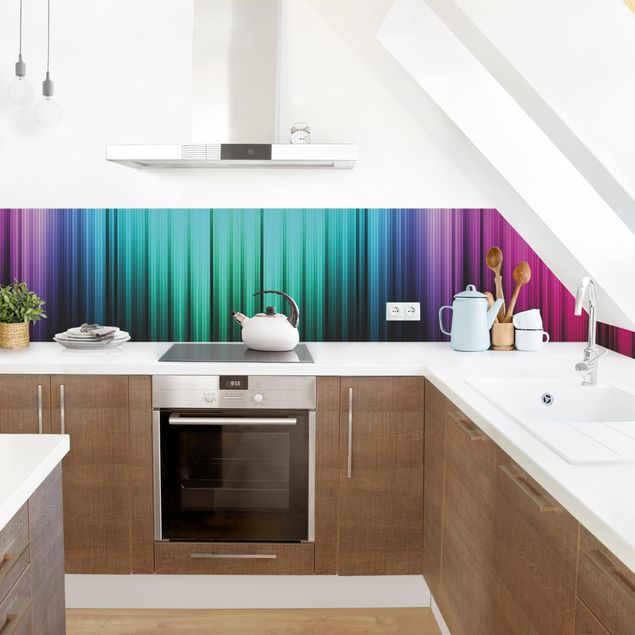 Achterkant keuken Rainbow Display