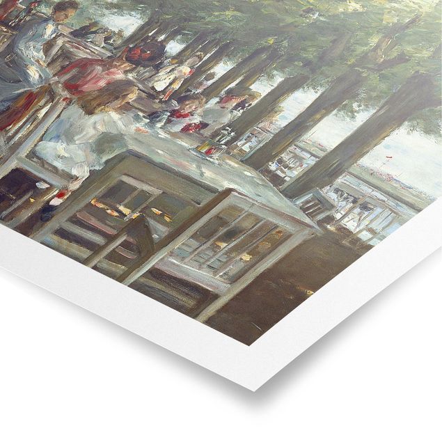 Posters Max Liebermann - The Restaurant Terrace Jacob
