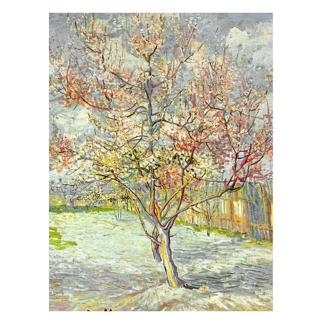 Magneetborden Vincent van Gogh - Flowering Peach Trees