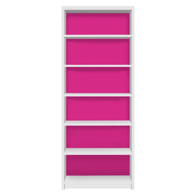 Meubelfolie IKEA Billy Boekenkast Colour Pink