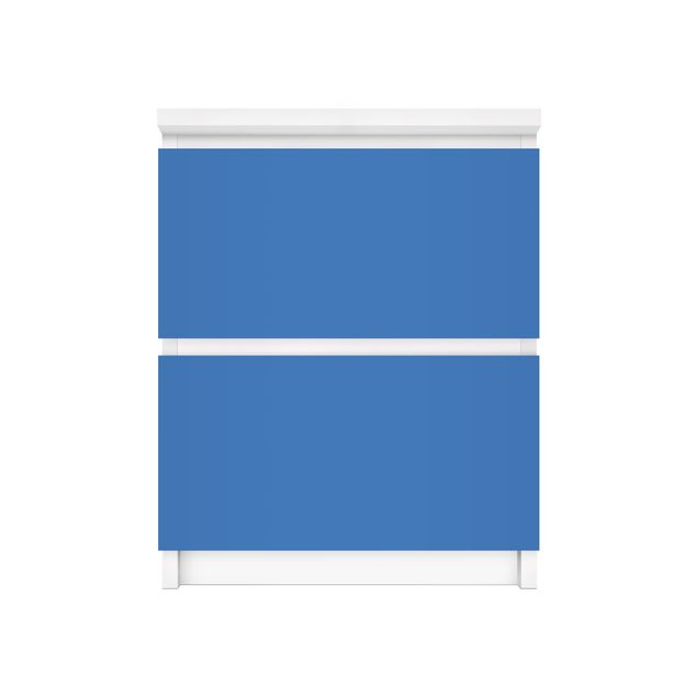 Meubelfolie IKEA Malm Ladekast Colour Royal Blue