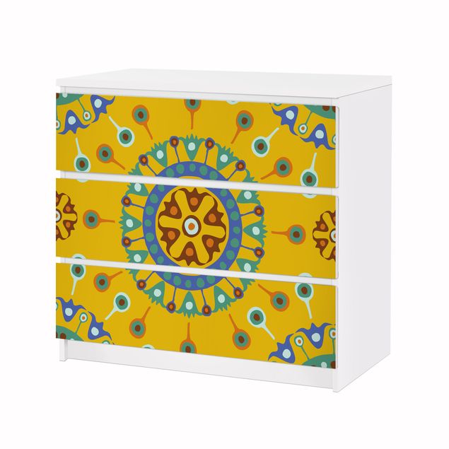 Meubelfolie IKEA Malm Ladekast Wayuu Design