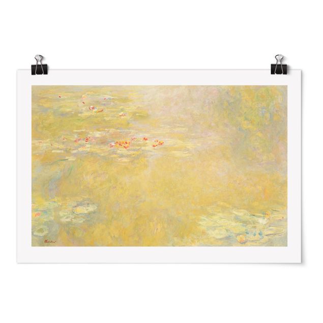 Posters Claude Monet - The Water Lily Pond