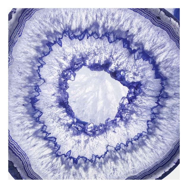 Spatscherm keuken Blue Purple Crystal