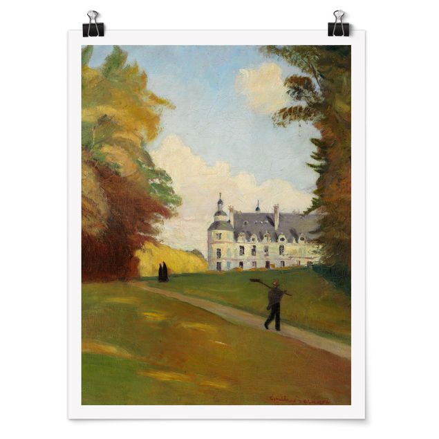 Posters Emile Bernard - At Tanlay Castle