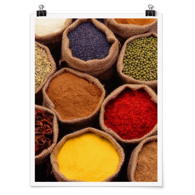 Posters Colourful Spices