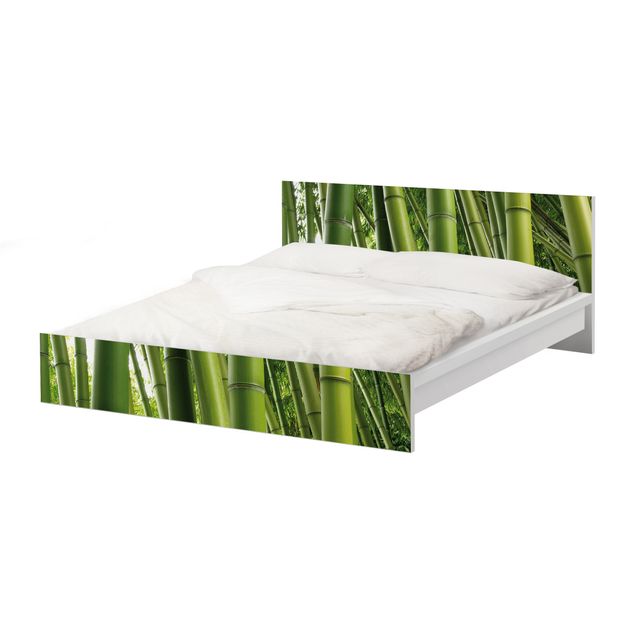 Meubelfolie IKEA Malm Bed Bamboo Trees No.1