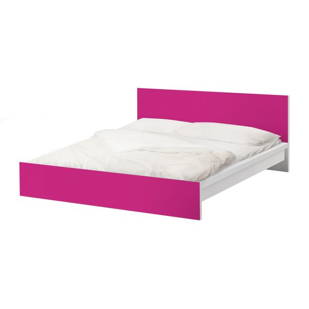 Meubelfolie IKEA Malm Bed Colour Pink
