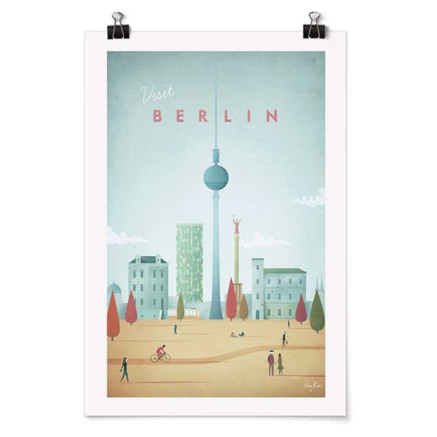 Posters Travel Poster - Berlin