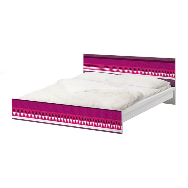 Meubelfolie IKEA Malm Bed Pink Ethnomix